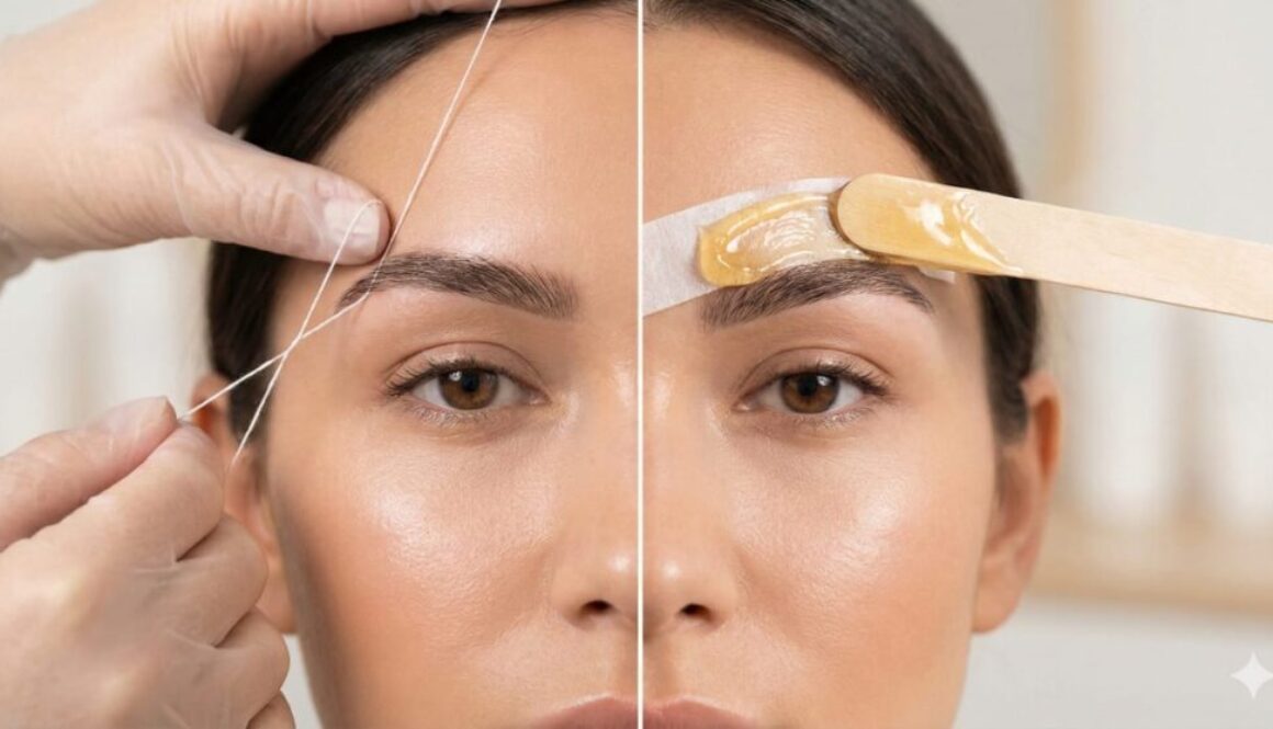 Eyebrow Threading vs. Waxing